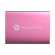 Disco duro externo ssd hp p900 512gb usb tipo c rosa